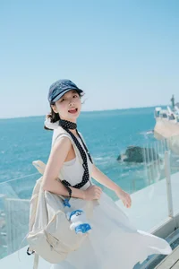 Elegant Summer Romance and Ethereal Portrait Photography: YiTuYu Art Language Vol.9370 Featuring Ai Pai Ce Lian De Xiao Xiang-11