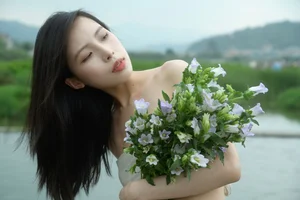 Serene Nature Portraits: YiTuYu Art Language Vol.9160 Featuring Bei Shang Tian Jiao by a Mountain Stream-6