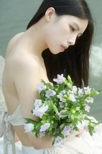 Serene Nature Portraits: YiTuYu Art Language Vol.9160 Featuring Bei Shang Tian Jiao by a Mountain Stream-1