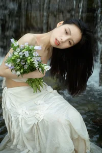 Serene Nature Portraits: YiTuYu Art Language Vol.9160 Featuring Bei Shang Tian Jiao by a Mountain Stream-3