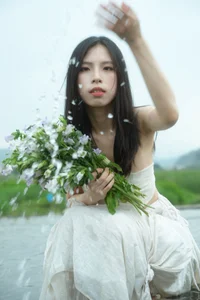 Serene Nature Portraits: YiTuYu Art Language Vol.9160 Featuring Bei Shang Tian Jiao by a Mountain Stream-0