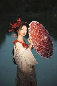 YiTuYu Vol.8303: Shi Mian Mian Bao Xie Captures Traditional Asian Elegance-9