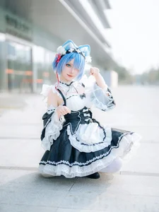Dreamy Rem Cosplay by Coser Hana at Firefly Festival Part02-9