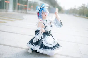 Dreamy Rem Cosplay by Coser Hana at Firefly Festival Part02-8