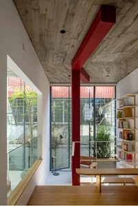 A Hanoi house in a narrow alley filled with natural light and ventilation-3