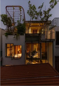 A Hanoi house in a narrow alley filled with natural light and ventilation-7