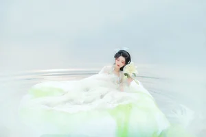 Elegant Portrait Photography: Art Language Vol.9110 Featuring Model Qi Luo Sheng De Xiao Su Su – Stunning Artistic Fashion Collection-29