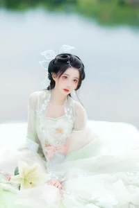 Elegant Portrait Photography: Art Language Vol.9110 Featuring Model Qi Luo Sheng De Xiao Su Su – Stunning Artistic Fashion Collection-26