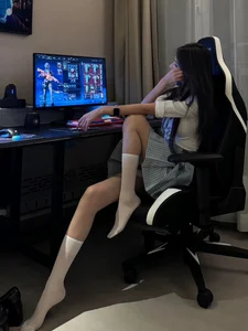 Cozy Gaming Vibes and Chic Gamer Girl Aesthetic-2