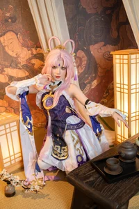 Divine Wisdom and Aesthetic Perfection: PoppaChan’s Fu Xuan Cosplay Masterpiece from Honkai: Star Rail-15