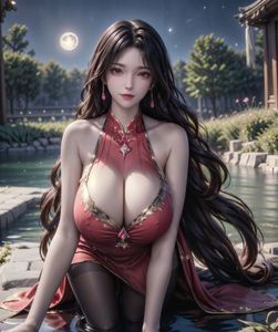 AI Generated Throne of Seal: Ye Weiyang's Mystical Beauty Under Moonlight Part01-0022-8