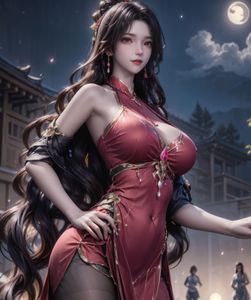 AI Generated Throne of Seal: Ye Weiyang's Mystical Beauty Under Moonlight Part01-0022-10