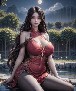 AI Generated Throne of Seal: Ye Weiyang's Mystical Beauty Under Moonlight Part01-0022-13