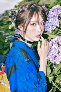 Atmospheric Rainy Season Black Cat Cosplay by Ely (ElyEE子) – Aesthetic Nekomimi Inspired Indoor Photography and High-Quality Digital Content-18