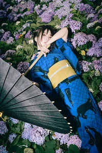 Atmospheric Rainy Season Black Cat Cosplay by Ely (ElyEE子) – Aesthetic Nekomimi Inspired Indoor Photography and High-Quality Digital Content-5