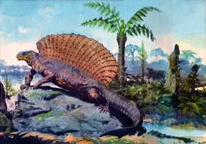 Edaphosaurus: Giant 'Sail-Backed' Prehistoric Creature, Unique Permian Herbivore-5