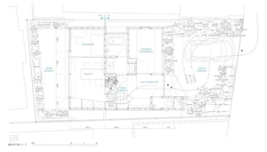 Modern Japanese Architecture: Kazari Garden House in Tokyo Featuring a Unique Curved Terrace and Light-Filled Minimalist Split-Level Interiors-5