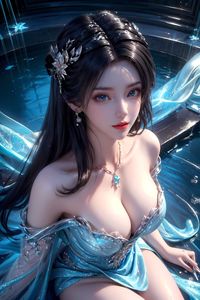AI Generated Jiang Li Stellar Transformation Enchanting Beauty 0052-8796042952-14