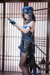 Coser Xuan Xiao Xue Jie as Yang Yang: Unveiling the Mysterious Allure of an Elegant Warrior Part01-12