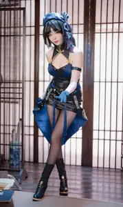 Coser Xuan Xiao Xue Jie as Yang Yang: Unveiling the Mysterious Allure of an Elegant Warrior Part01-7