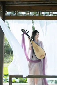 Artistic Portrait Photography: San Ye Jiang Jiang in YiTuYu Art Language Vol.9386 – Elegant Aesthetic and Cinematic Visuals-7