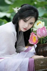 Artistic Portrait Photography: San Ye Jiang Jiang in YiTuYu Art Language Vol.9386 – Elegant Aesthetic and Cinematic Visuals-1