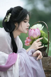 Artistic Portrait Photography: San Ye Jiang Jiang in YiTuYu Art Language Vol.9386 – Elegant Aesthetic and Cinematic Visuals-20