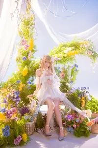 Pure Ethereal Beauty: Hoshilily as Anchorage from Azur Lane-8