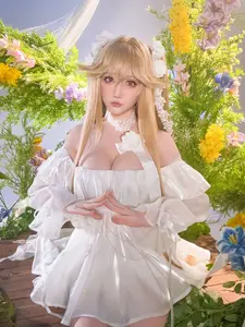 Pure Ethereal Beauty: Hoshilily as Anchorage from Azur Lane-13