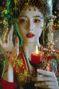 Bai Lu’s Ethereal Bridal Look in The Strange Case of Tang Palace: A Captivating Transformation in New Chinese Drama-1