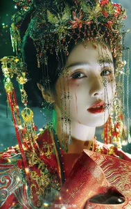 Bai Lu’s Ethereal Bridal Look in The Strange Case of Tang Palace: A Captivating Transformation in New Chinese Drama-3