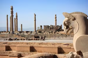 Persepolis: Explore the magnificent carved stone architecture, a testament to the ancient Persian Empire's power.-0
