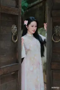 Graceful Ao Dai Beauty: Captivating Vietnamese Traditional Elegance-4