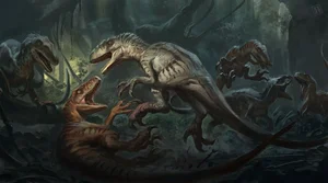 What If Dinosaurs Never Went Extinct? Exploring an Alternate Timeline of Earth’s Evolution and the Survival of Ancient Giants.-8