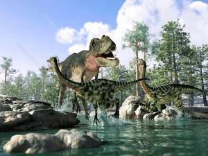 What If Dinosaurs Never Went Extinct? Exploring an Alternate Timeline of Earth’s Evolution and the Survival of Ancient Giants.-4