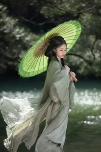 YiTuYu Vol.8832: Yi Ming's Poetic Grace by the Pond, Ancient Beauty in Nature-23