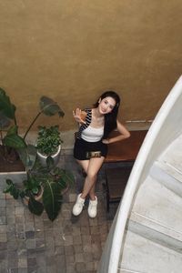 XVG No.7: Discover the Radiant Charm of a Young Woman's Effortless Summer Style and Adorable Pose-0