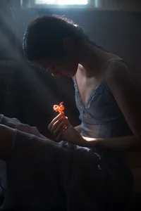 Cinematic Indoor Portrait Series: Cai Jing Fan in YiTuYu Art Language Vol.9102 – Atmospheric Photography Inspiration for Interior Style and Artistic Moods-2