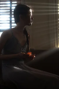 Cinematic Indoor Portrait Series: Cai Jing Fan in YiTuYu Art Language Vol.9102 – Atmospheric Photography Inspiration for Interior Style and Artistic Moods-0