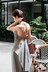 Elegant Woman and Adorable Pomeranian: Chic Fashion & Pet Joy.-6