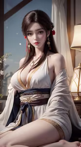 AI Generated Huoshang: Unveiling the Alluring Winged Beauty from Perfect World – Dive into Fantasy-1