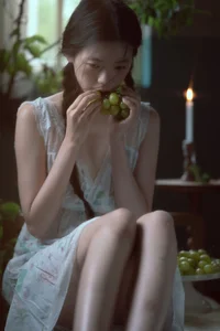 Elegant Indoor Portrait Photography: Cai Jing Fan in YiTuYu Art Language Vol.9133 - Aesthetic Private Room Series-9