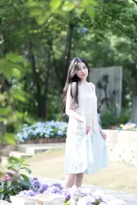 Jing Jing Jing Vol.8624: Dreamy Beauty in a Hydrangea Garden | YiTuYu Art Language Series-8