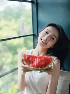 Gentle Moments: A Young Woman's Natural Beauty by the Sunlit Window-6