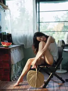 Gentle Moments: A Young Woman's Natural Beauty by the Sunlit Window-10