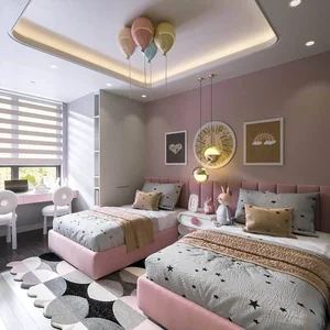 20 Creative and Modern Shared Bedroom Ideas for a Cozy Kids Retreat-11