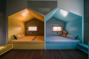 20 Creative and Modern Shared Bedroom Ideas for a Cozy Kids Retreat-16