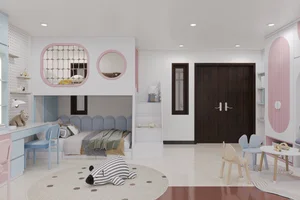 20 Creative and Modern Shared Bedroom Ideas for a Cozy Kids Retreat-17