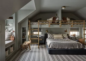 20 Creative and Modern Shared Bedroom Ideas for a Cozy Kids Retreat-1