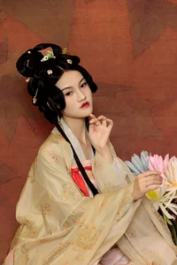 Elegant Traditional Chinese Hanfu Portrait Series: Featuring Model Shan Shan in YiTuYu Art Language Vol.9355-11